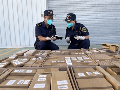 銀川海關首次查獲偽瞞報鋰電池組798個，化學品進出口風險引關注